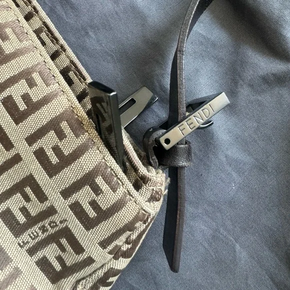 Fendi Zucchino Baguette Bag - Picture 5 of 13